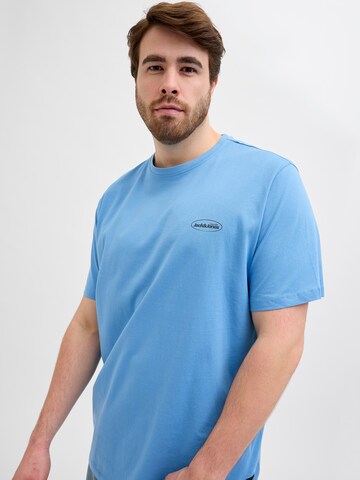Maglietta 'JJENoa' di Jack & Jones Plus in blu