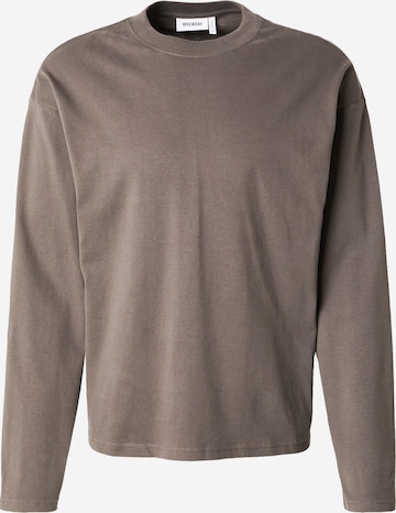 WEEKDAY - Camiseta en gris: frente