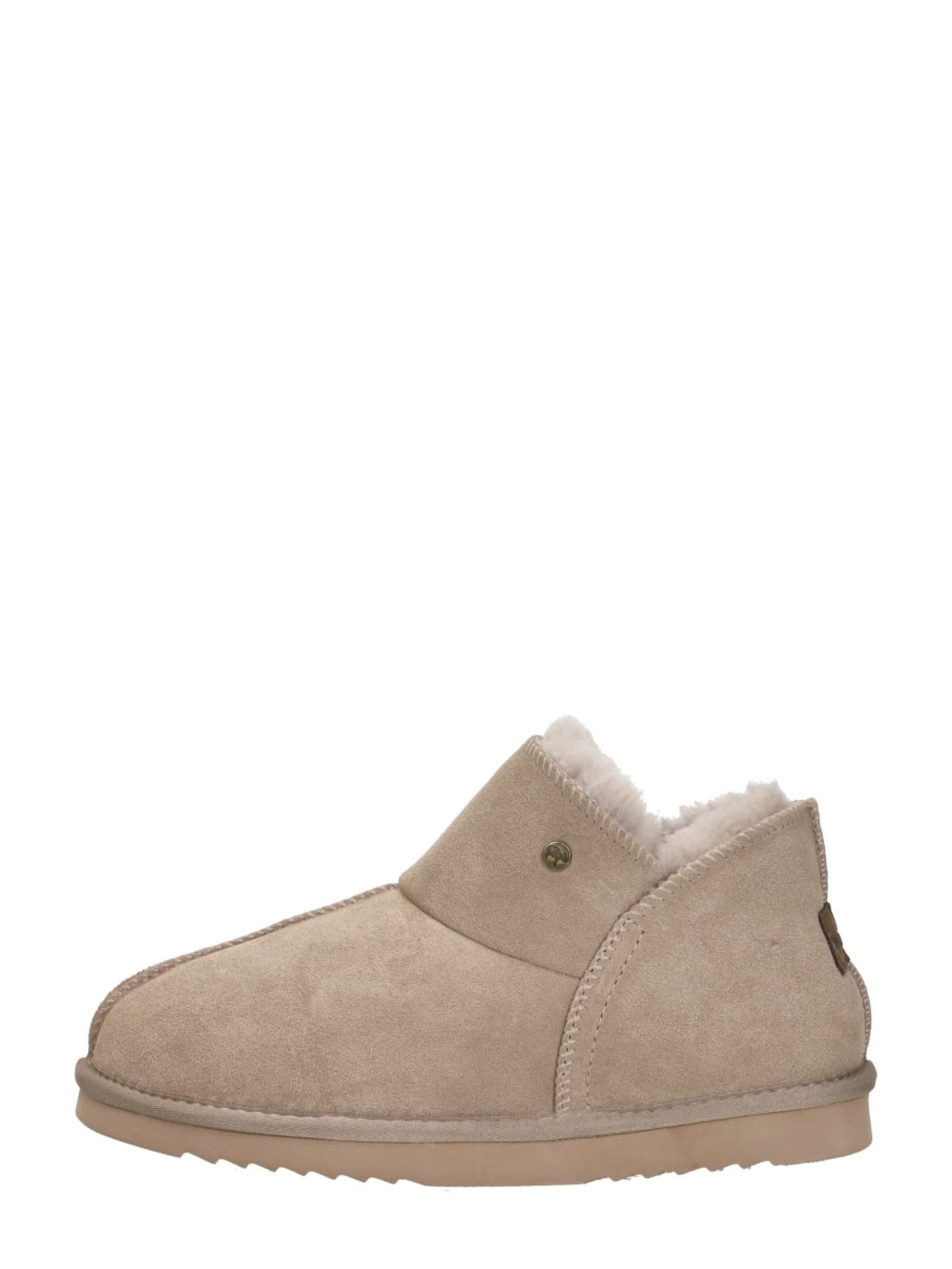 Warmbat Slippers 'Willow' in Beige: front