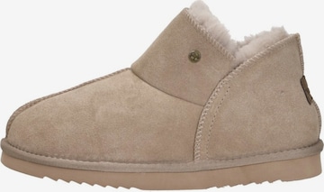 Warmbat Huisschoenen 'Willow' in Beige: voorkant