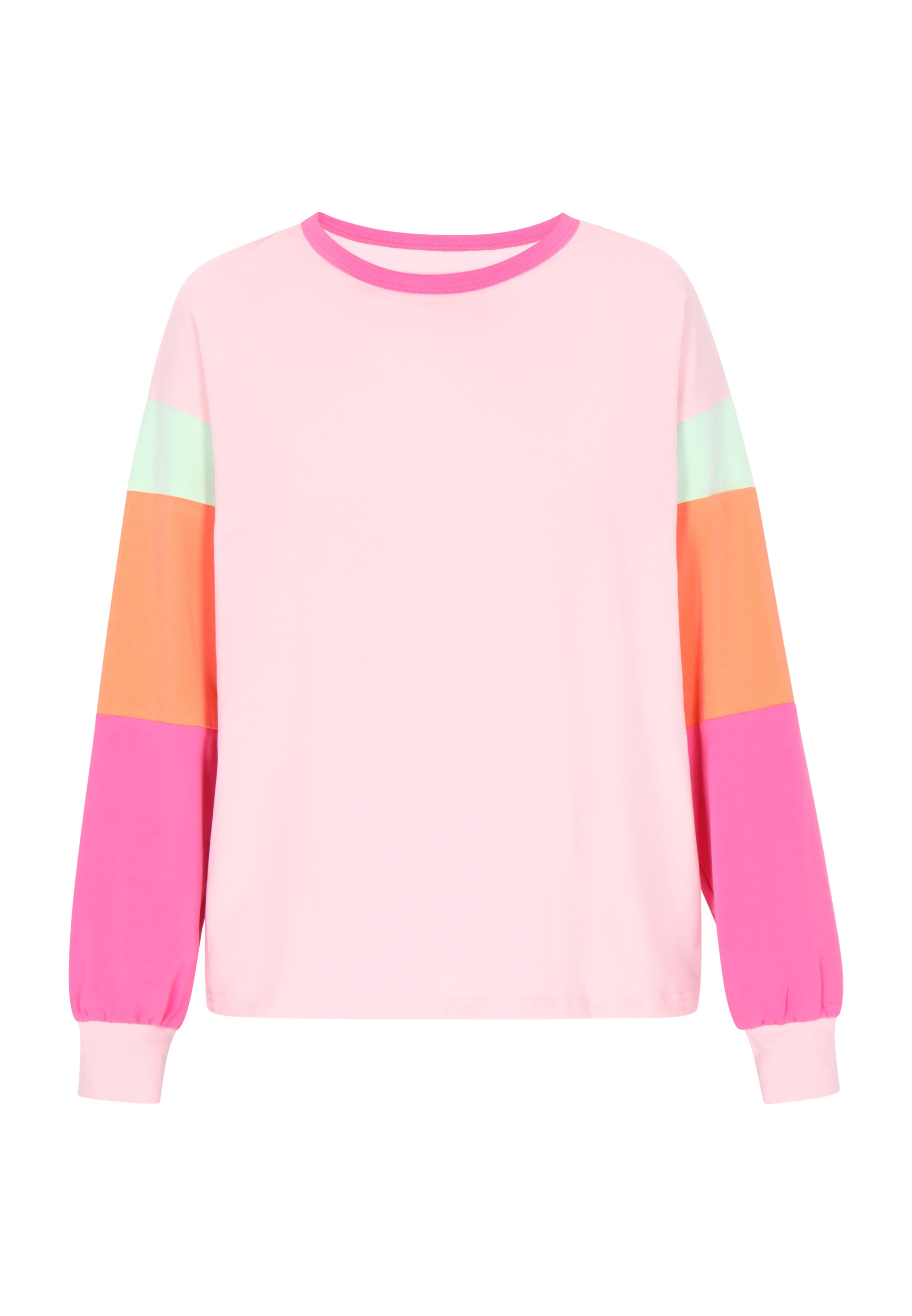 swirly Shirt in Pink: front