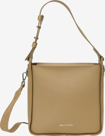 Marc O'Polo Shoulder Bag 'Bunda' in Brown: front