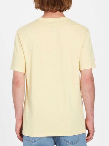 T-Shirt 'Heckle' Volcom en jaune