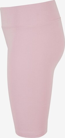 Urban Classics Skinny Leggings i rosa