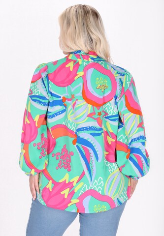 Chemisier IZIA en vert