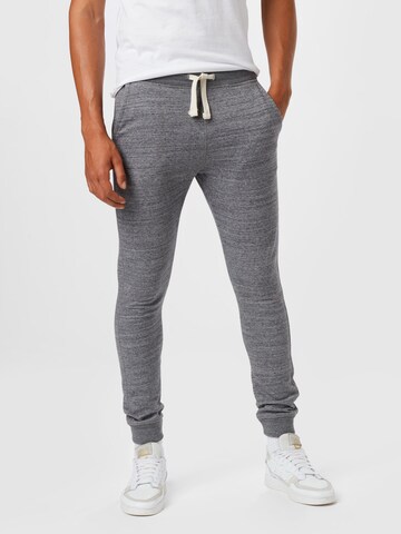 BLEND Tapered Pants in Grey: front