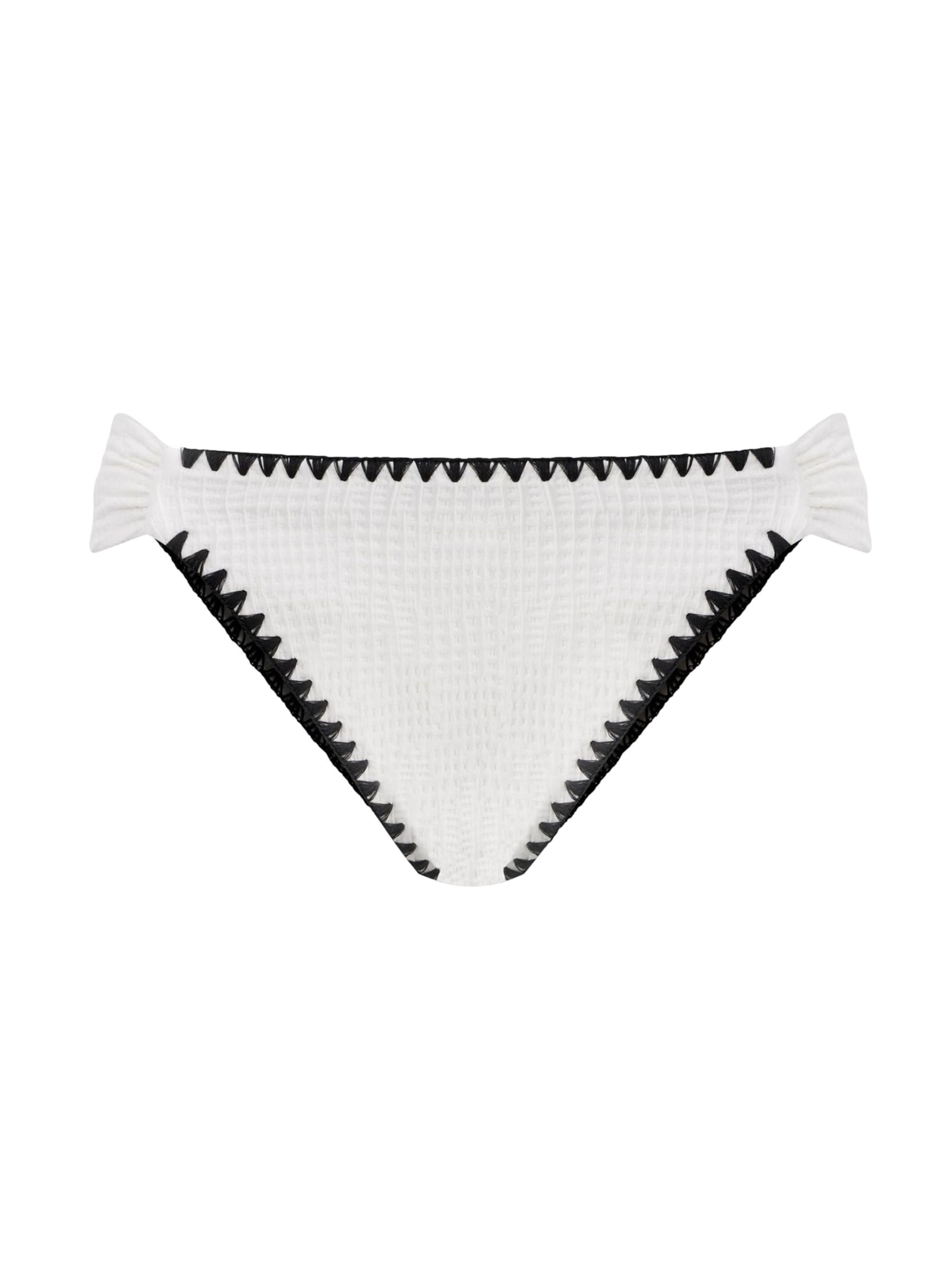 Mint Velvet Bikiniunderdel i svart / vit, Produktvy