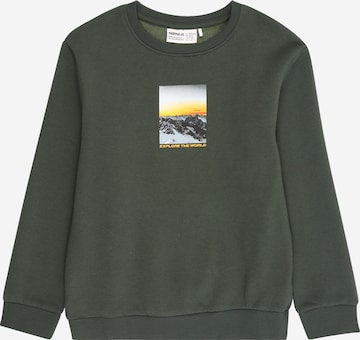 NAME IT Sweatshirt 'NKMNewton' in Grey: front