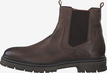 Chelsea Boots s.Oliver en marron