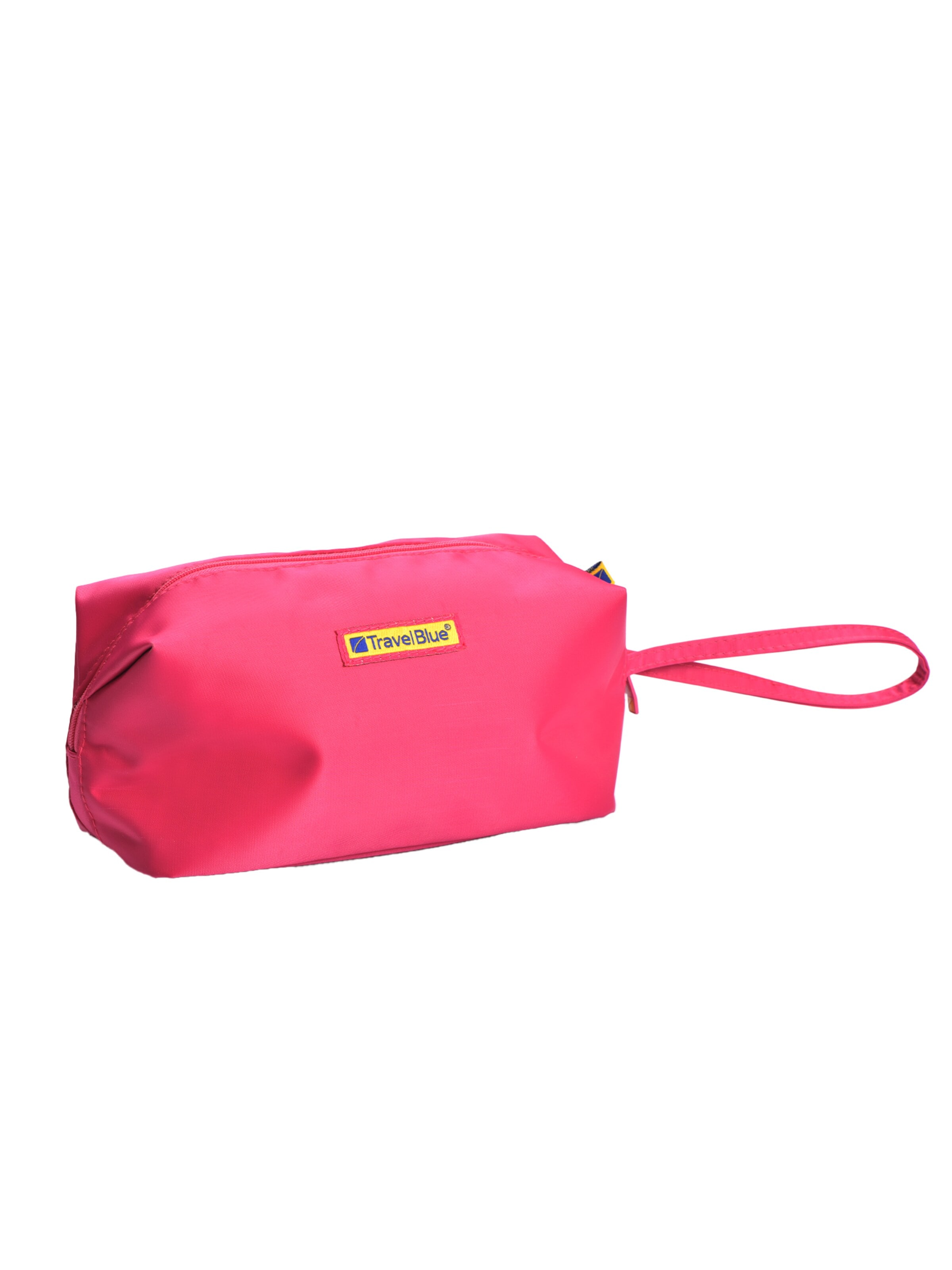 Travel Blue Toiletry Bag 'Cosmetic & Travel Pouch' in Pink: front