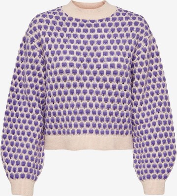 JDY Sweater 'Darlina' in Purple: front
