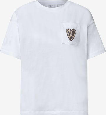 Street One Studio Shirt in White: front