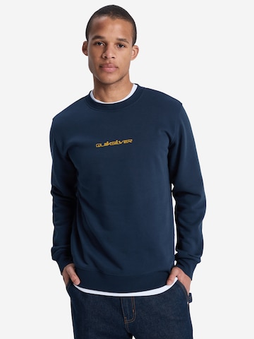 QUIKSILVER Sweatshirt 'Graphic' in Blau: Vorderseite