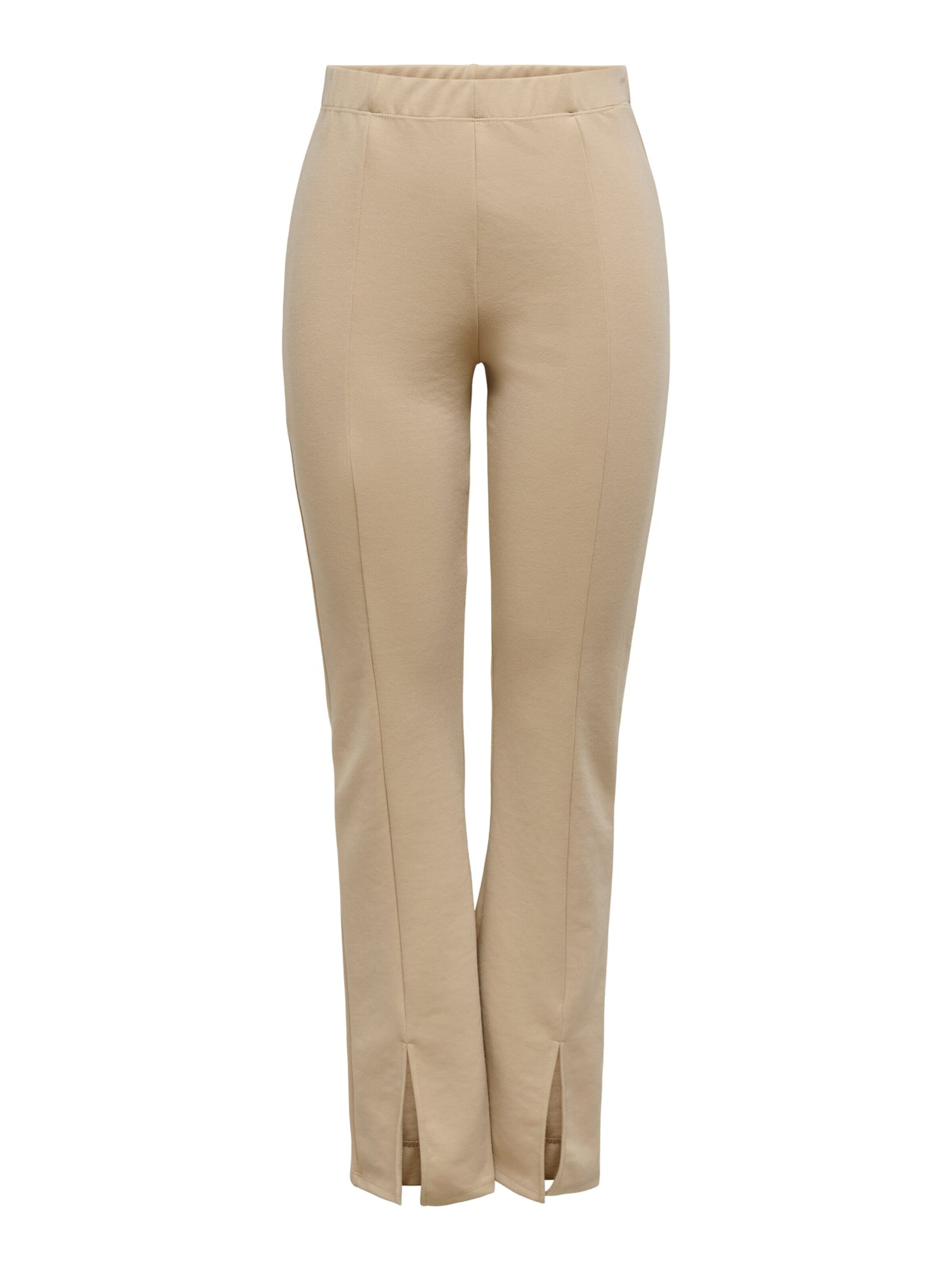 ONLY Baggy Broek in Beige: voorkant