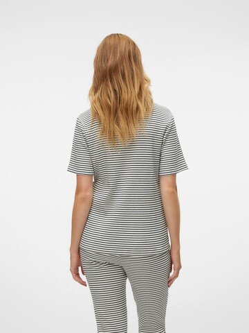 T-shirt 'MLValery' MAMALICIOUS en blanc