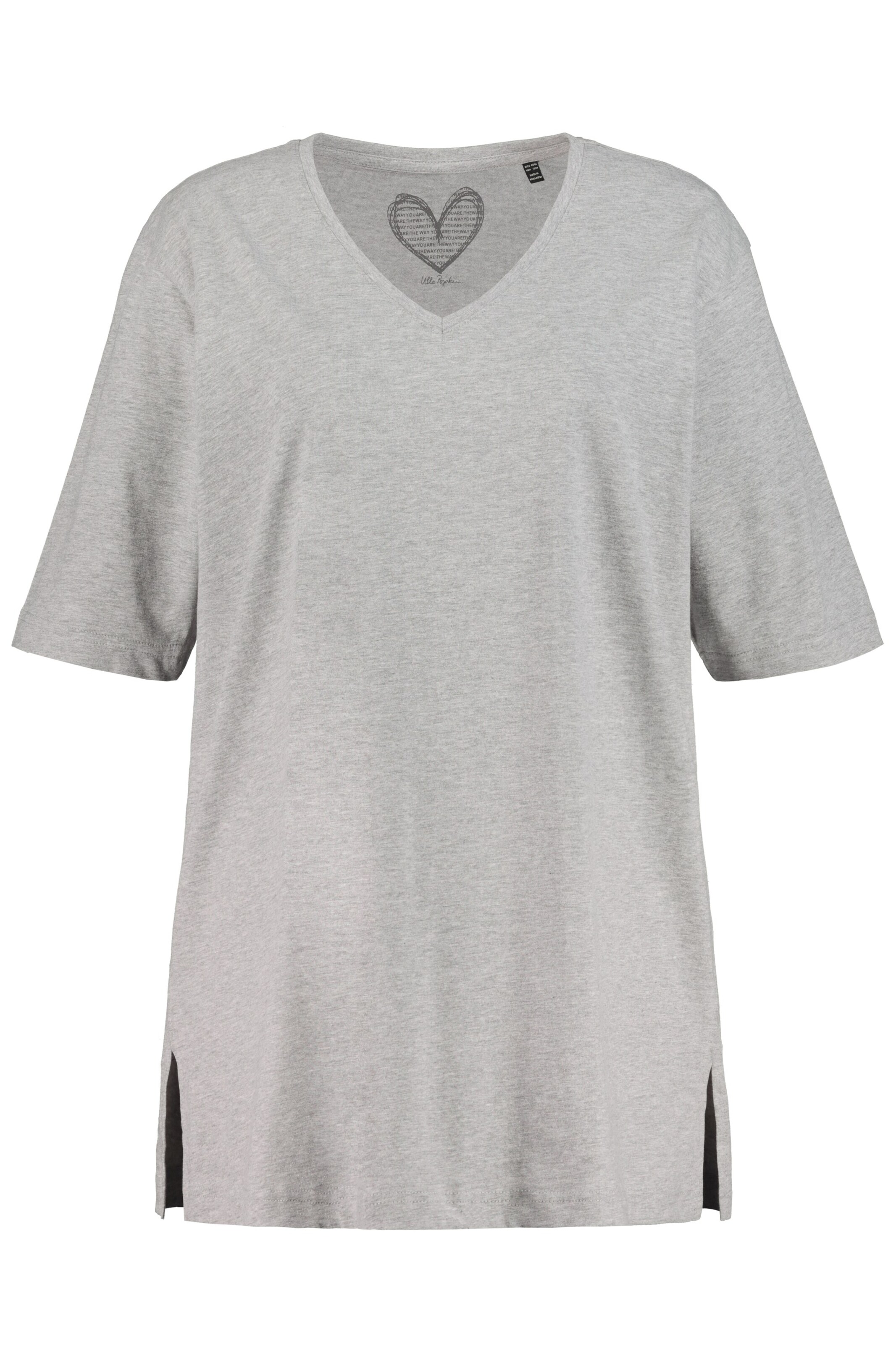 Ulla Popken Shirt in Grey: front