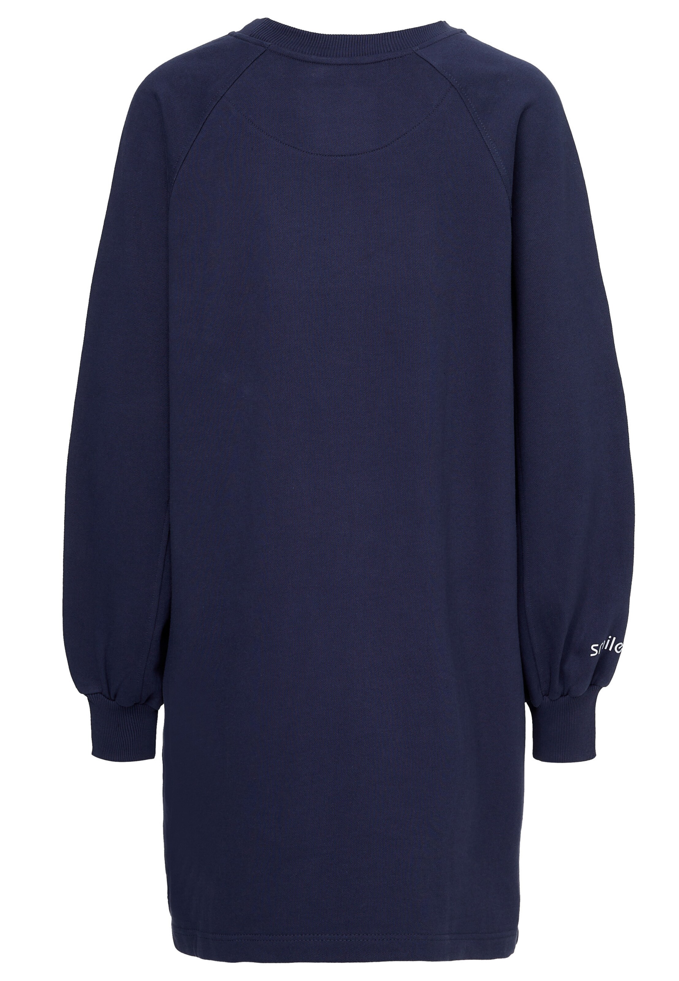 smiler. Sweatshirt 'Nippy' in Blue