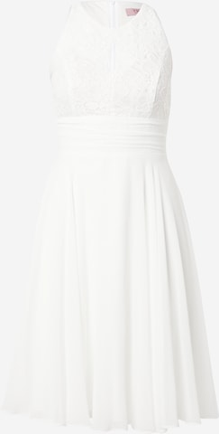 VM Vera Mont Cocktail Dress in White: front