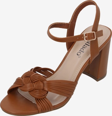 Palado Sandale 'Tadoria' in Braun: Vorderseite