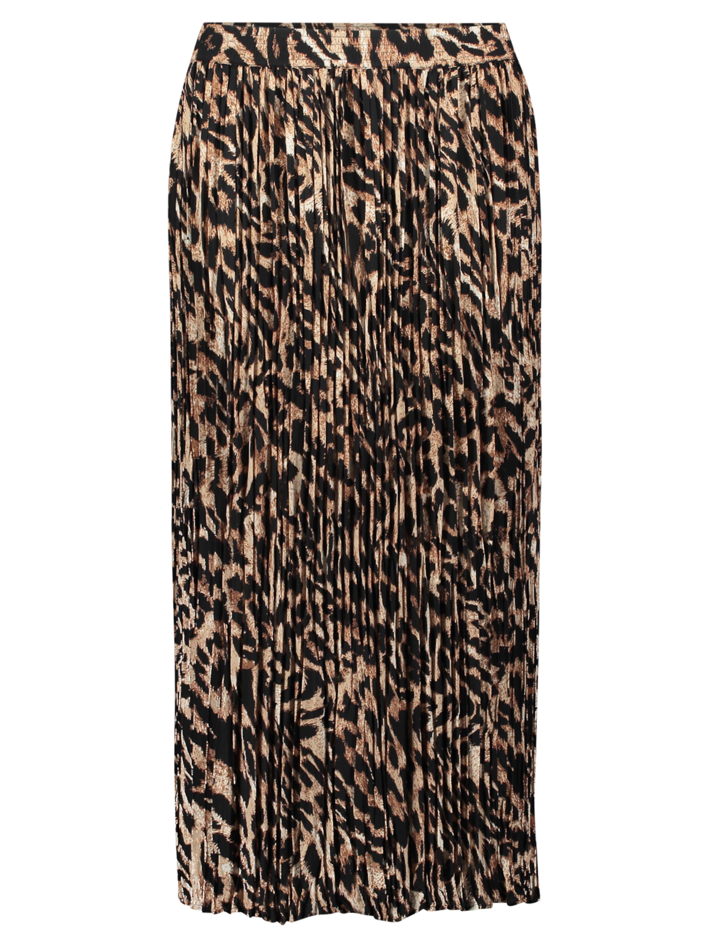 Betty Barclay Plisseerock mit Gummizug in Schwarz: Vorderseite