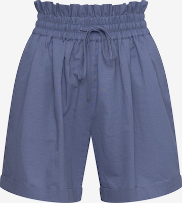 LaurellaLoosefit Hlače - plava boja: prednji dio