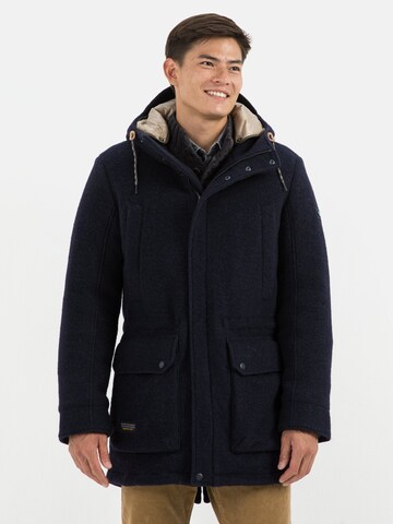 CAMEL ACTIVE Winter Parka in Blue: front