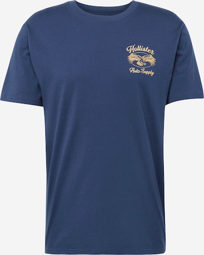 HOLLISTER Tričko - námořnická modř / oranžová, Produkt