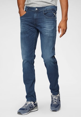 REPLAY Slimfit Jeans in Blau: predná strana