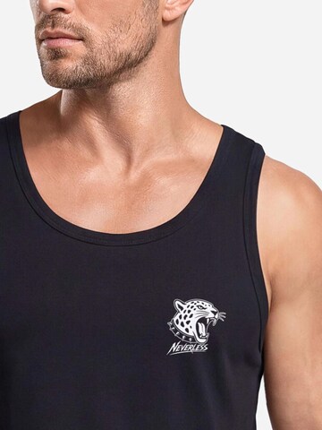 Neverless Shirt 'Jaguar' in Black