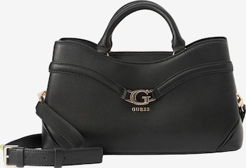 GUESS Käsilaukku 'DEA GIRLFRIEND SATCHEL' värissä musta: etupuoli