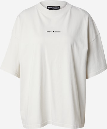 Pegador Oversized shirt 'Arendal' in Beige: voorkant