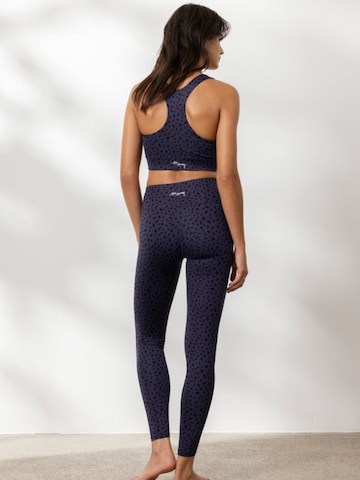 Bustier Soutien-gorge de sport 'Racerback' Hey Honey en bleu