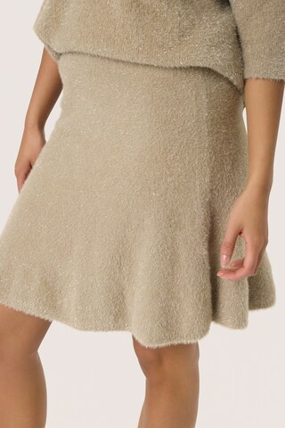 SOAKED IN LUXURY Skirt 'SLOdalys' in Beige