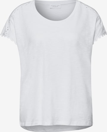 Street One Studio Shirt in White: front