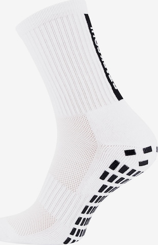 Chaussettes de sport Stark Soul en blanc : devant