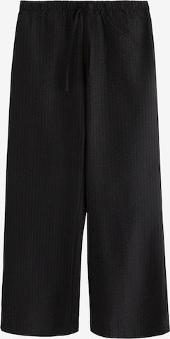 juoda Lindex Plačios klešnės Kelnės 'Livia': priekis