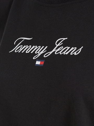 Tommy Jeans Curve Shirt 'Essential' in Black