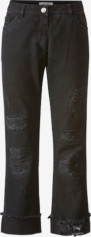 Angel of Style Regular Jeans in Zwart: voorkant