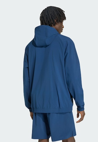 ADIDAS ORIGINALS - Casaco meia-estação 'Trefoil Essentials' em azul