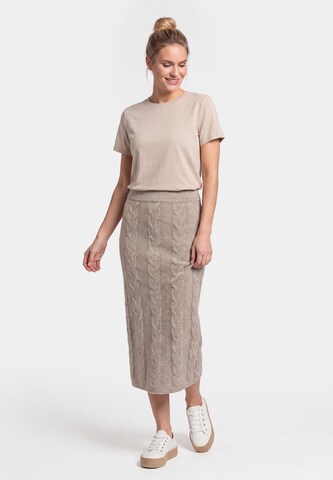 usha WHITE LABEL Skirt in Beige