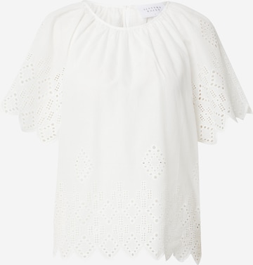 SISTERS POINT Blouse 'VITZA' in White: front