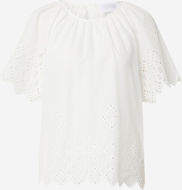 SISTERS POINT - Blusa 'VITZA' en blanco: frente