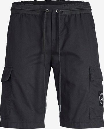 JACK & JONES - regular Pantalón cargo 'FILO' en negro: frente