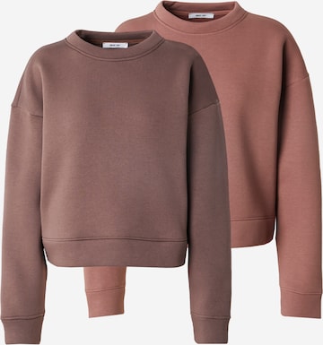ABOUT YOUSweater majica 'Daniela' - smeđa boja: prednji dio