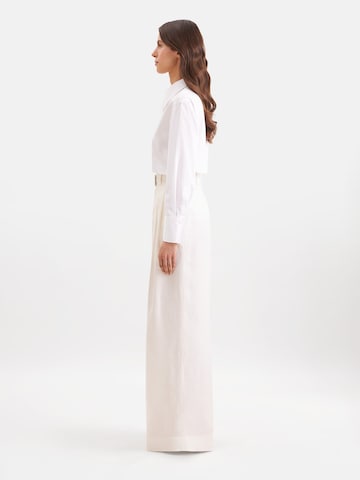 Regular Pantalon SEIDENSTICKER en blanc