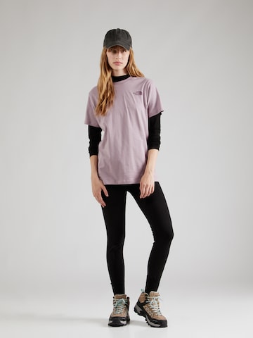 T-shirt 'REDBOX' THE NORTH FACE en violet