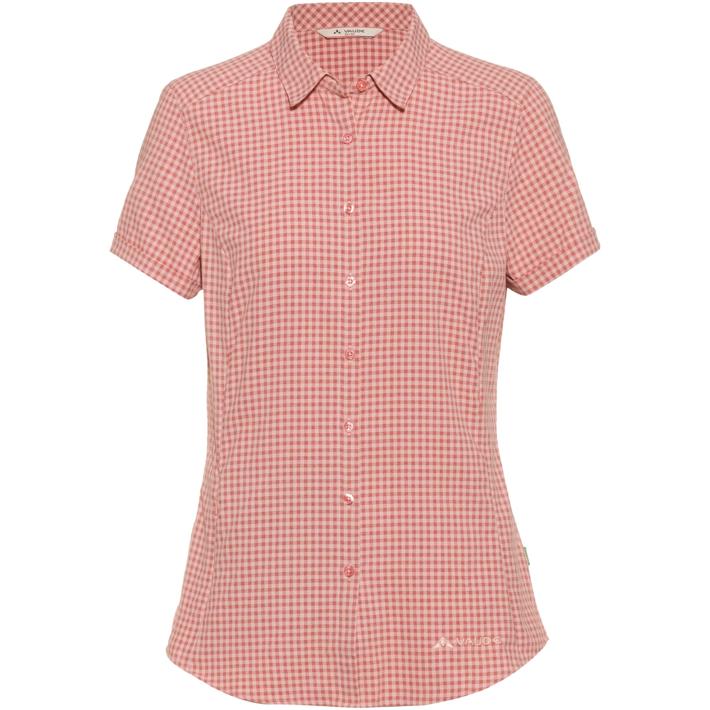 red gingham school blouse
