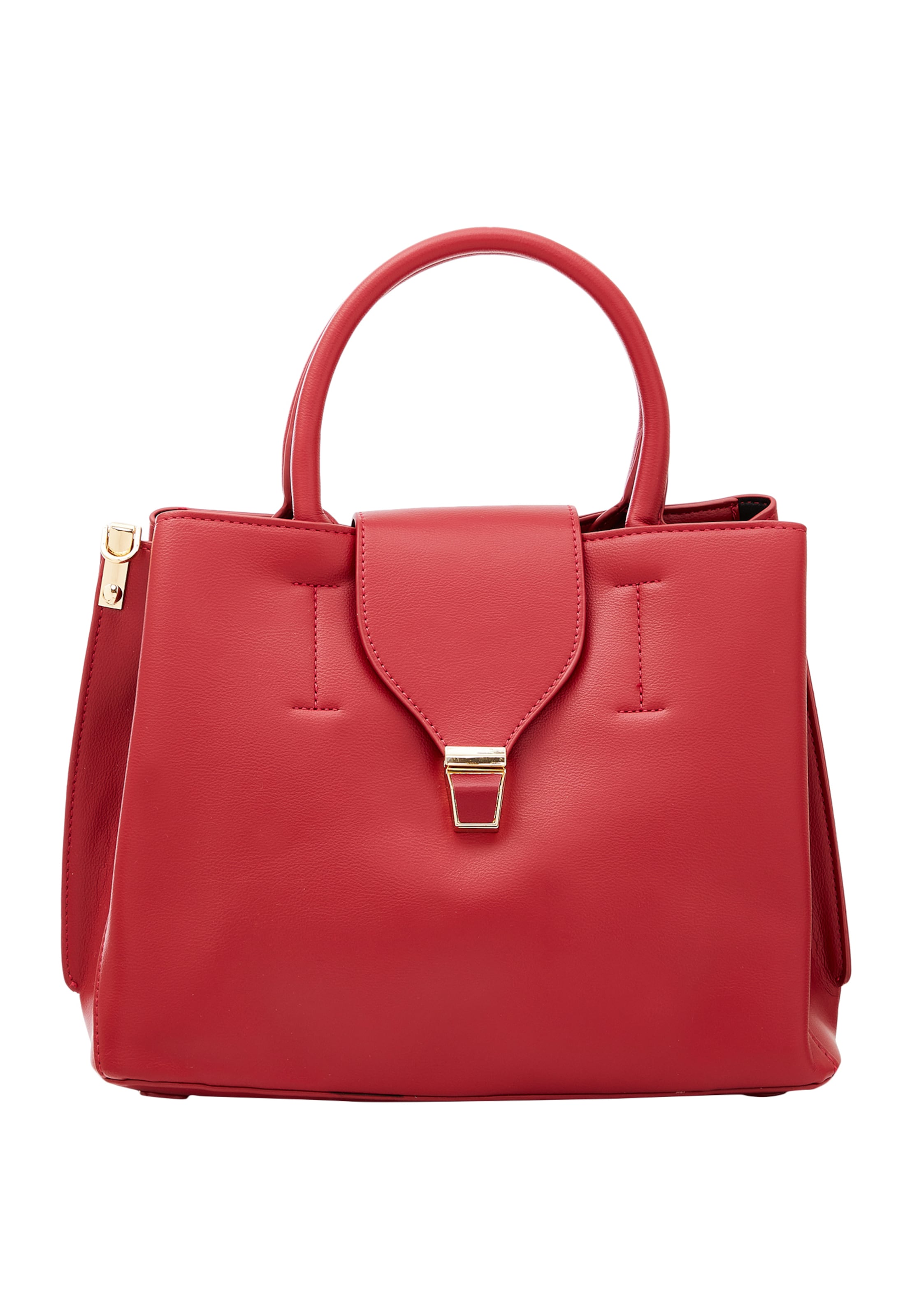 Usha Handtas in Rood: voorkant