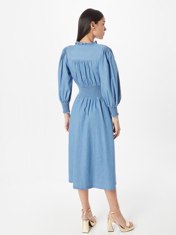 Warehouse Kleid in Blau