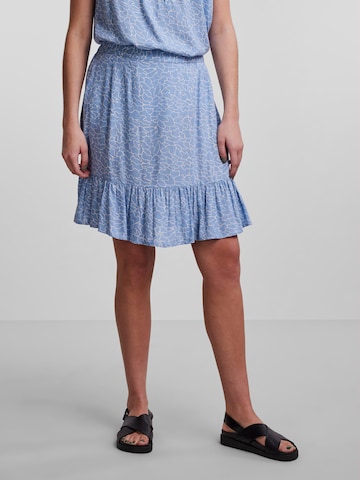 PIECES Skirt 'Nya' in Blue: front